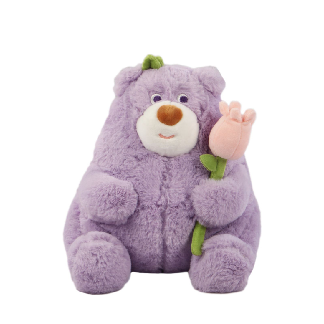 Orka Kids Teddy Rose Soft Toy, Purple